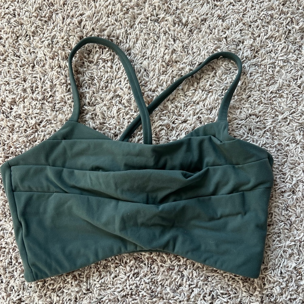 BuffBunny Dark Green Bra